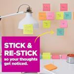 Colorful Post-it Super Sticky Notes, 15 Pads