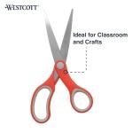 Westcott 7-Inch Heavy-Duty School Scissors, 2 Pack