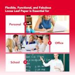 Wide Ruled Loose Leaf Filler Paper, 150 Sheets