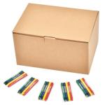 Madisi Bulk Crayon Pack, Regular Size, 1000 Count