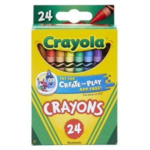 Crayola Crayons 24 Color Pack of 4