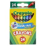 Crayola Crayons 24 Color Pack of 4
