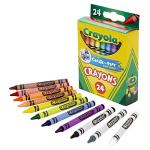 Crayola Crayons 24 Color Pack of 4