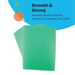 Assorted Construction Paper, 9 x 12 Inches, 500 Sheets