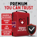 Kids' Portable First Aid & CPR Kit - Essential Gear