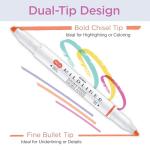 Zebra Mildliner Highlighters 5-Pack Multicolor