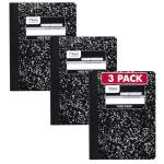 Mead Wide Ruled Composition Notebooks, 3 Pack