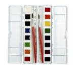 Prang 16-Color Refillable Watercolor Paint Set