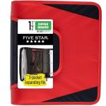 Five Star 1.5" Zipper Binder with Expanding File