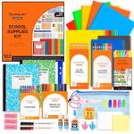 Shuttle Art 102 PCS Back to School Supplies Kit, School Supply Box for Grades K-5, School Supplies for Kids and Students, Including Pencils, Pens, Markers, Erasers, Notebooks, Folders and More