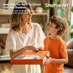 Shuttle Art 102 PCS Back to School Supplies Kit, School Supply Box for Grades K-5, School Supplies for Kids and Students, Including Pencils, Pens, Markers, Erasers, Notebooks, Folders and More