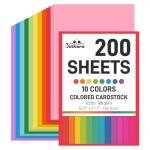3 Otters Heavy Duty Construction Paper Pack - 200 Sheets