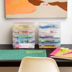 10-Pack Clear Pencil Box Storage Organizers