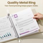 4-Pack 1.5 Inch Clear View Binders