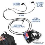 LUDOS OMNITONE Wired Earbuds with Microphone