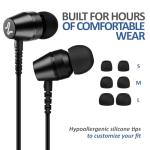 LUDOS OMNITONE Wired Earbuds with Microphone