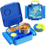 HAIXIN Insulated Bento Box for Kids - Blue
