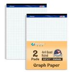 Graph Paper Notebooks - Quad Ruled 8.5x11 Inches