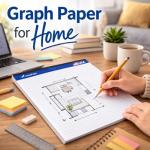 Graph Paper Notebooks - Quad Ruled 8.5x11 Inches