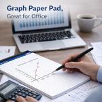 Graph Paper Notebooks - Quad Ruled 8.5x11 Inches