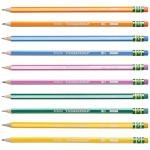 Ticonderoga Striped Wood Pencils, Pack of 10