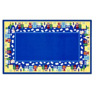 Booooom Jackson Classroom Rug Elementary, 13'x7'5''Large Classroom Carpet Preschool Seating Rug for School, Preschool Rugt with Non-Slip Backing(BJ-Class10-4023-QR)