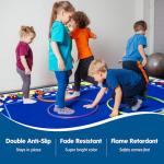 Booooom Jackson Classroom Rug Elementary, 13'x7'5''Large Classroom Carpet Preschool Seating Rug for School, Preschool Rugt with Non-Slip Backing(BJ-Class10-4023-QR)