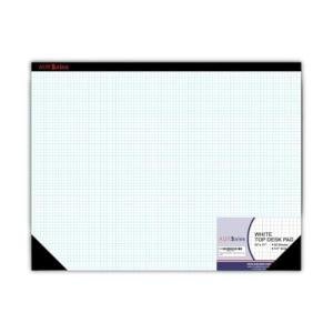 Sturdy Graph Desk Pad 22"x17" - 50 Sheets