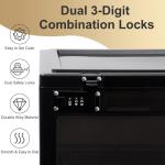 Secure Large Lock Box for Personal Items