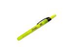 Fluorescent Yellow Retractable Highlighter, 5-Pack
