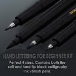 MISULOVE Calligraphy Brush Markers Set – 6 Pack