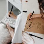 MISULOVE Calligraphy Brush Markers Set – 6 Pack