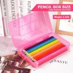 DANRONG Pink Large Capacity Pencil Box