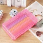 DANRONG Pink Large Capacity Pencil Box