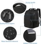 MATEIN Expandable School Backpack with USB Charging