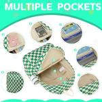 Bluboon Backpack for School Girls Backpack Cute Corduroy Bookbag Kids Backpack Laptop Backpack Gifts for Women