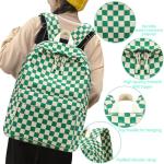 Bluboon Backpack for School Girls Backpack Cute Corduroy Bookbag Kids Backpack Laptop Backpack Gifts for Women