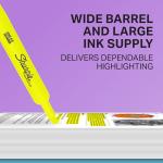 Fluorescent Yellow Sharpie Tank-Style Highlighter 2-Pack