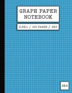 Graph Paper Notebook - 8.5x11 - 120 Pages