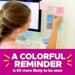 Eco-Friendly Super Sticky Notes, 3x3 in, 5 Pads