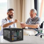 Lockable Medication Storage Containers - 2 Pack