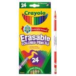 Erasable Colored Pencils for Kids - 24 Pack
