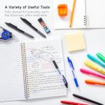 71 Pack School Supplies Kit, Shuttle Art Back to School Supplies for Teachers, Middle High Schools, College School Supplies with Highlighters, Pencils, Gel Pens, Dry Erase Markers, Felt Tip Pens, Glue