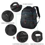 KROSER TSA Friendly 17.3" Laptop Backpack with USB