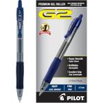 Pilot G2 Fine Point Gel Pens - Navy Blue, 12 Pack