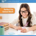 Wide Ruled Loose Leaf Notebook Paper - 6 Pack