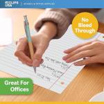 Wide Ruled Loose Leaf Notebook Paper - 6 Pack