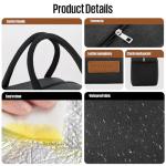 Stylish Black Lunch Bag for Men and Women