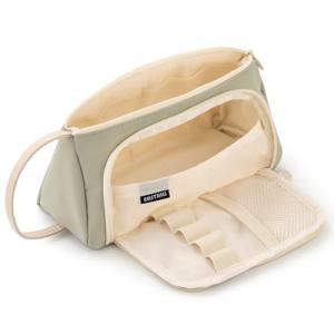 EASTHILL Large Capacity Pencil Case - Light Green