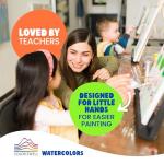 Color Swell Bulk Watercolor Paints - 36 Sets